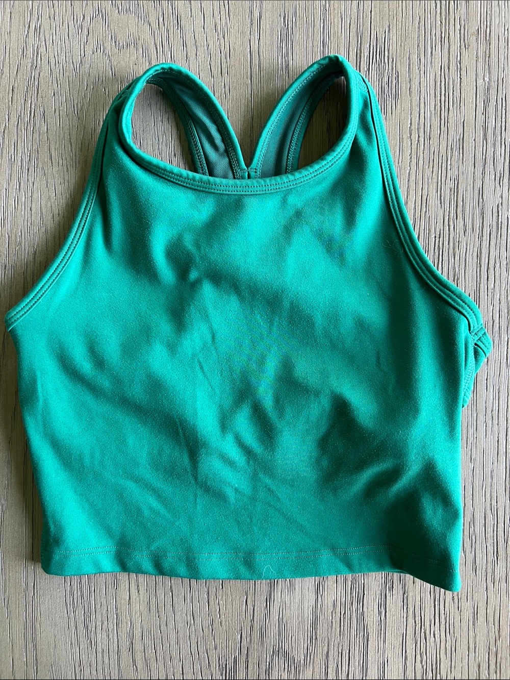 Beyond Yoga POWERBEYOND Strive Crop Tank size XS green